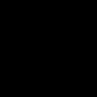 Black square icon or geometric shape logo